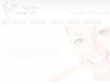 Tablet Screenshot of bayareadentaloffice.com